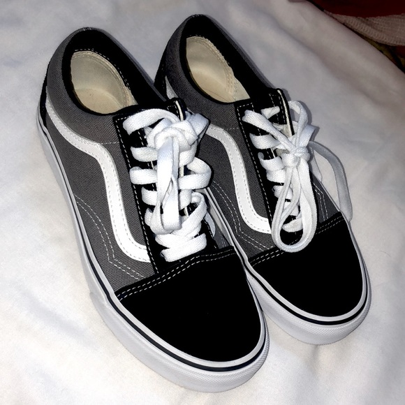 Vans old school style black and grey - Picture 1 of 2